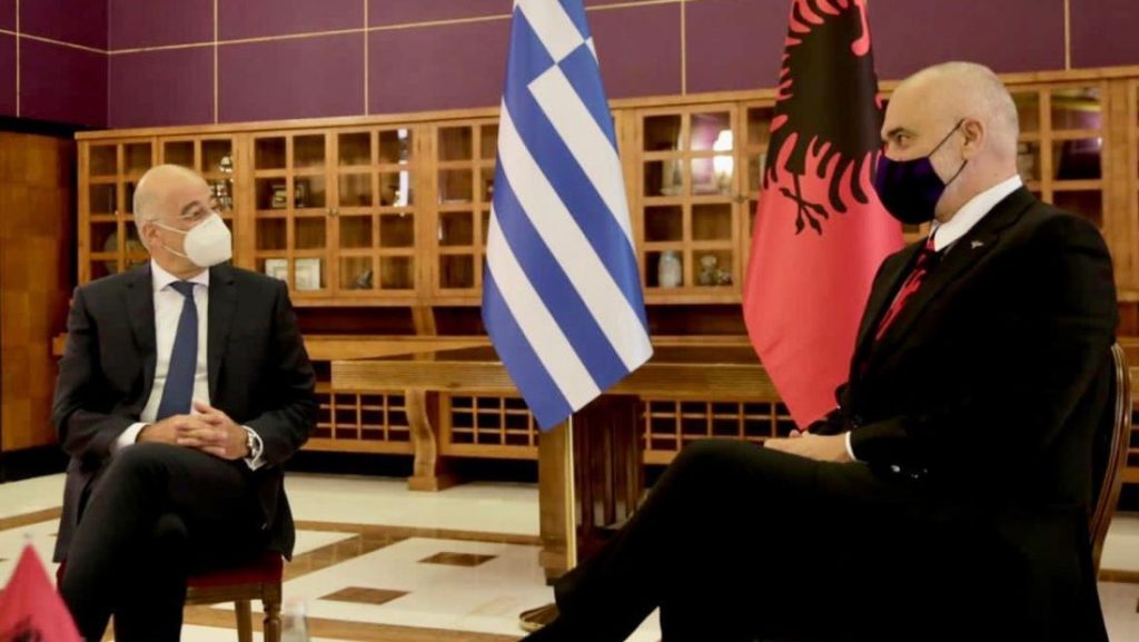 Nikos Dendias dhe Edi Rama