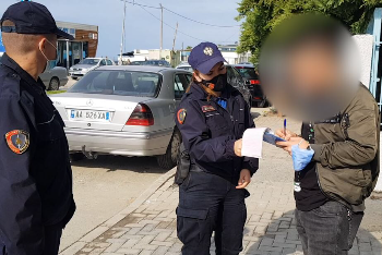729 gjoba për mosmbajtjen e maskës, 7 persona përfundojnë në komisariat