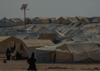 Pamje nga kampi 'Al- Hol'