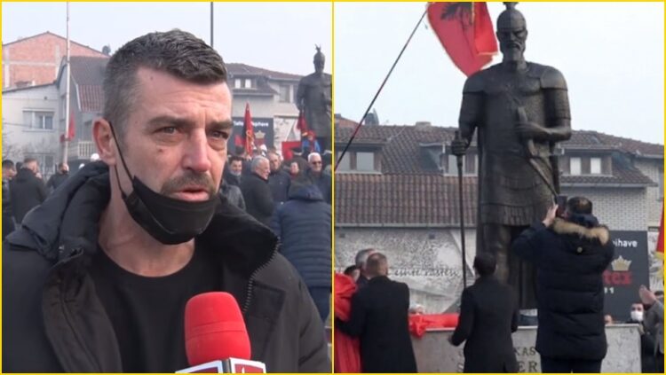 ‘Zbriti Skënderbeun nga kali’, pas kritikave reagon skulptori