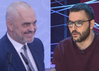 Edi Rama dhe Arlind Qorri
