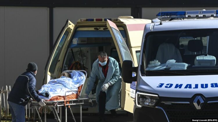 Pamje nga spitali në Maqedoni