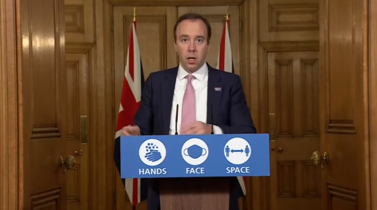 Sekretari për Shëndetësinë në Britaninë e Madhe: ”Lock-Down” pati sukses, virusi nën kontroll! Tani testim masiv në ‘zonat e nxehta’