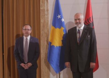 Avdullah Hoti dhe Edi Rama