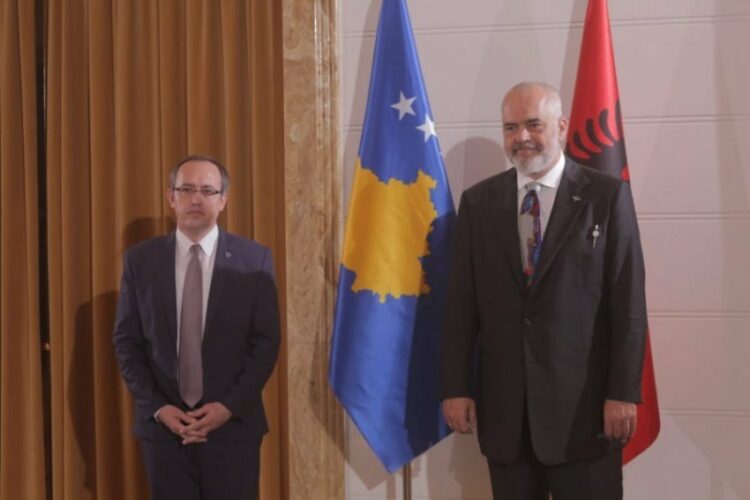 Avdullah Hoti dhe Edi Rama