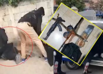 VIDEO/ MITRALOZ, KALLASHNIKOV DHE MUNICION, JA ÇFARË U KAPI POLICIA DY TË ARRESTUARVE