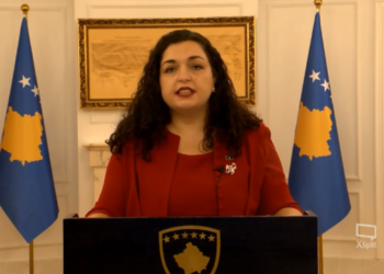 VJOSA OSMANI I DREJTOHET POPULLIT SI PRESIDENTE :SERBIA KREU KRIME, TË MOS BARAZOHET VIKTIMA ME AGRESORIN