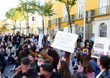 Nga protesta e studentëve