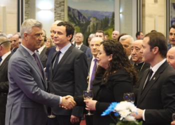 Hashim Thaçi dhe Vjosa Osmani