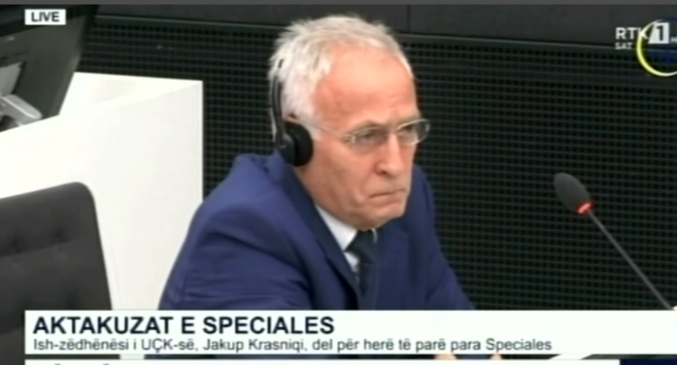 Jakup Krasniqi në Hagë