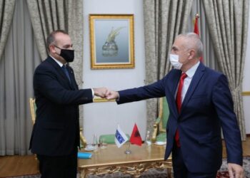 Ilir Meta dhe Vincenzo Del Monaco