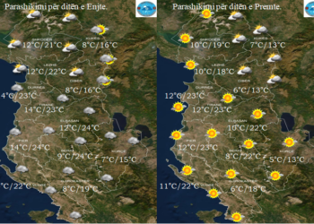 DITËVE ME DIELL U VJEN FUNDI/ JA SI DO TË JETË MOTI NË DY DITËT NË VIJIM
