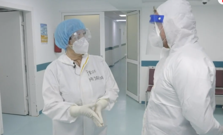 PUBLIKOHEN PAMJE NGA BRENDA SPITALIT INFEKTIV/NAJADA ÇOMO SHPJEGON PËRDORIMIN E ILAÇEVE, AMBULANCAVE QË PRESIN DHE A KA SHTRETËR TË LIRË