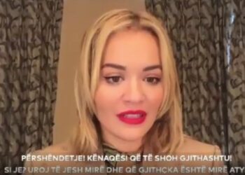 Rita Ora bashkëbisedim me Erion Veliajn. Kryebashkiaku: Kur ne shqiptarët bashkëpunojmë, bëjmë gjëra të mrekullueshme