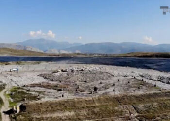 Pamje nga Landfilli i Sharrës