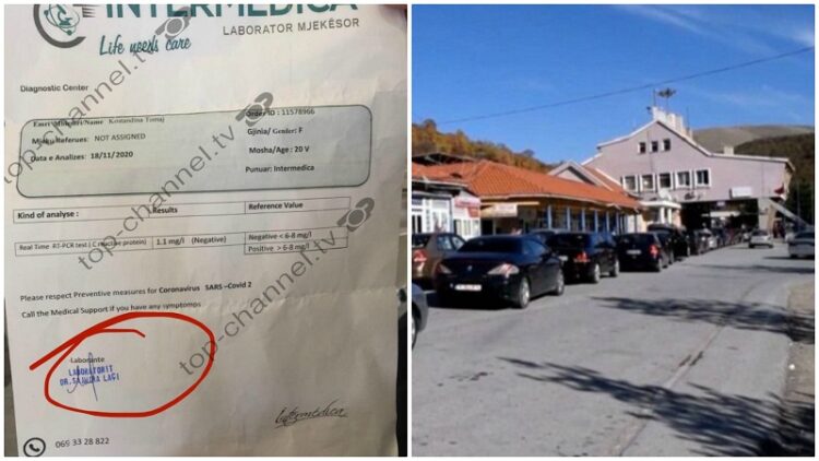 Falsifikimi i testit të COVID-19