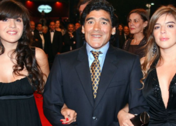 Maradona dhe vajzat e tij