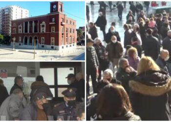 Skandal në Durrës/ Radhë të gjata në Bashkinë e qytetit, qytetarët presin me ditë dhe s’marrin shërbimet e kërkuara