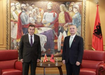 Meta pret ambasadorin e ri të Maqedonisë së Veriut Dancho Markovski: Do të forcojmë edhe më shumë marrëdhëniet në dobi të paqes e zhvillimit të rajonit