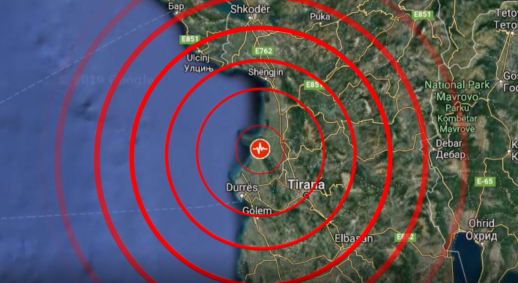 Rinisin lëkundjet e tokës/ Tërmeti me magnitudë 4.5, trondit Durrësin