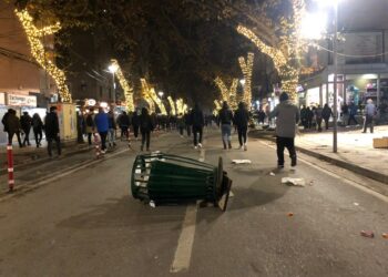 Protesta e djeshme në Tiranë