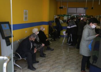 Pamje nga radhët e krijuara