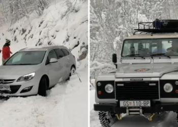 “Zëri i frikësuar i një të huaji kërkoi ndihmë”, shpëtohet familja shqiptare e bllokuar në borë në Kroaci