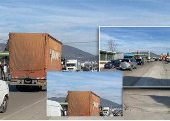 Qytetarët e Tiranës dynden drejt Pogradecit dhe Korçës për fundjavën, rrugët e bllokuara në Elbasan