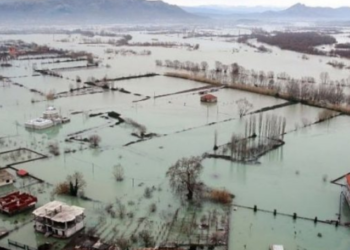 Pamjet nga Shkodra e përmbytur