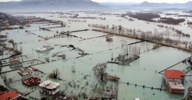 Pamjet nga Shkodra e përmbytur