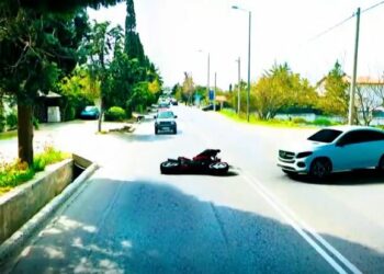 Djali i milionerit grek përplas për vdekje shqiptarin që kthehej nga puna, videoja me momentet e fundit të 25-vjeçarit