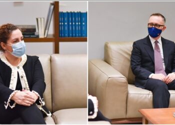 “Italia një ndër partnerët kryesor strategjik”/ Xhaçka takon ambasadorin italian: Mirënjohje për ndihmën pas tërmetit të 26 nëntorit!