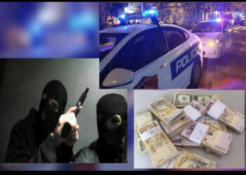 GRABITJE me armë zjarri në Tiranë, “maskat” hyjnë në farmaci