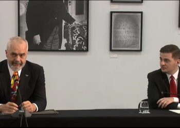 Edi Rama dhe Gent Cakaj