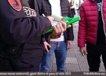 Policia nuk i ndal gjobat as në 2021, ndëshkohen 1183 qytetarë për maskën