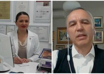 Mjeku Arjan Harxhi dhe bashkëshortja, Erjona Shehu