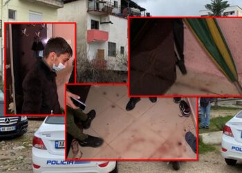 PAMJE TË RËNDA/ Njolla gjaku, flokët e Zhanetës në tokë, gropat në mur! Brenda banesës ku u vranë dy motrat nga Përparim Ademi