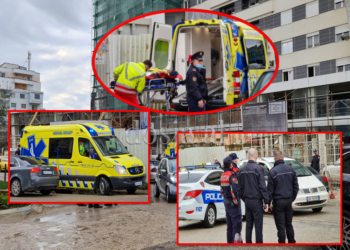 E rrahën një javë më parë, biznesmeni Sino kthehet të marrë hak me shkopa bejsbolli, Allmuça e qëllon me armë