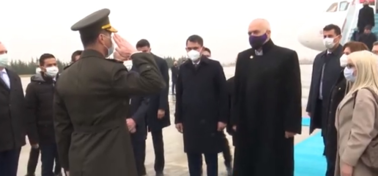 Rama mbërrin në Ankara