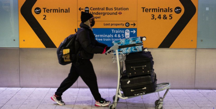 Udhëtimet në Angli dhe Skoci, javën tjetër masa të reja për pasagjerët ndërkombëtarë