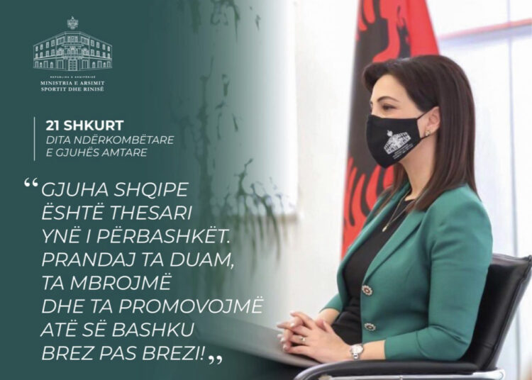 Dita Ndërkombëtare e Gjuhës Amtare/ Ministrja Kushi: Thesar i përbashkët, ta promovojmë brez pas brezi