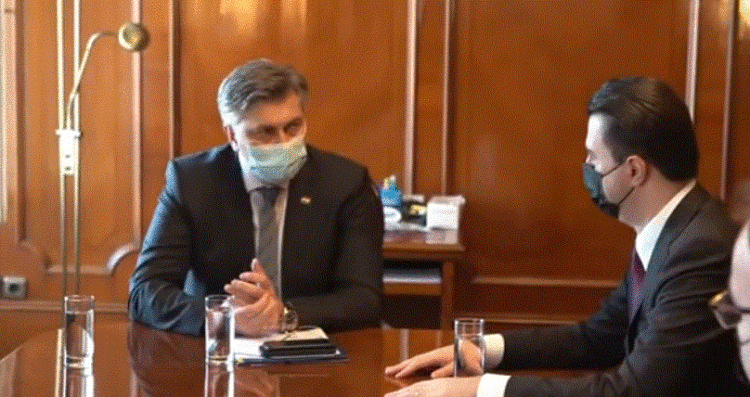 Basha takim me kryeministrin kroat: Mbështetës në rrugën e integrimit në BE