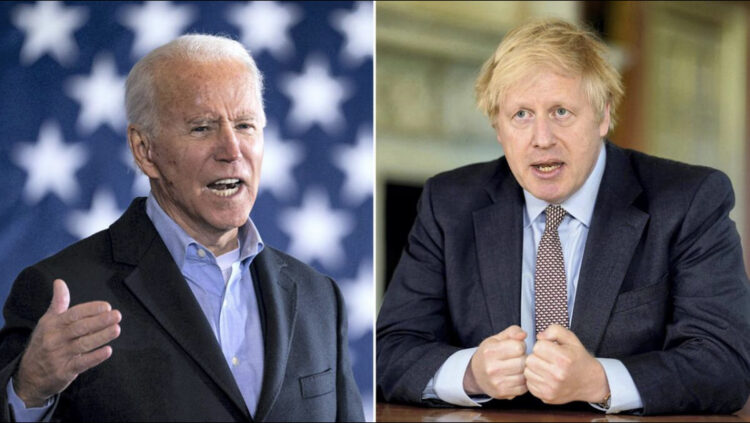 Biden telefonon Boris Johnson: Bashkojmë forcat të rivalizojmë Kinën