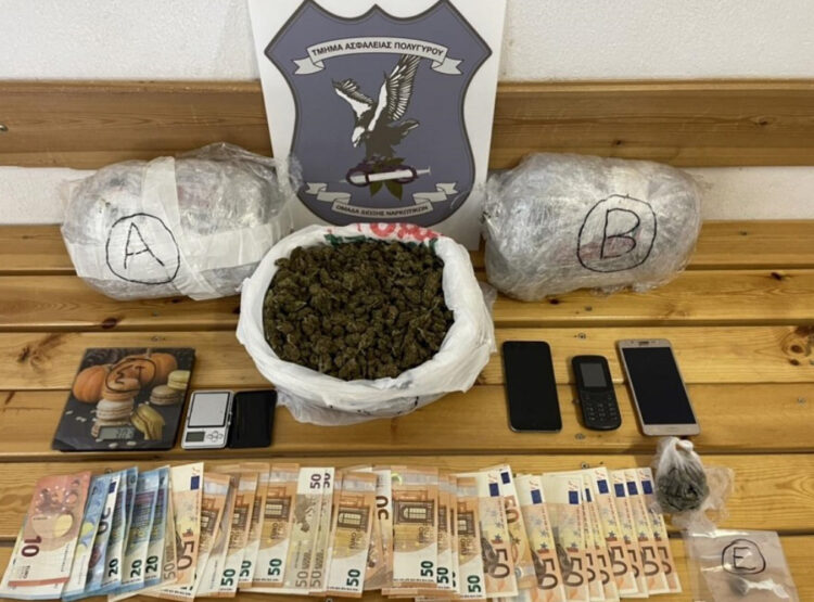 Dy shqiptarë kapen me 3 kg kanabis në Greqi