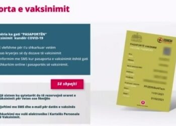 Kjo do të jetë pasaporta shqiptare e vaksinimit anti-COVID-19 (FOTO)