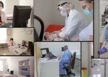 Pamje nga qendrat shëndetësore