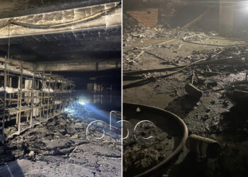 VIDEO/ Brenda magazinës ku flakët i morën jetën Arjan Salës, gjithçka e shkrumbuar