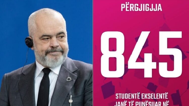 ‘100 ditë, 100 arritje’, Rama: Është koha për ekselentët! 845 studentë janë punësuar në administratën publike