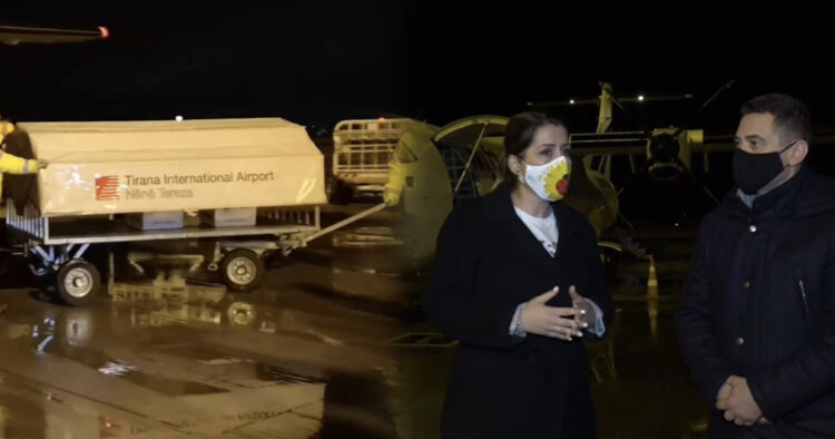 Mbërrijnë edhe 9360 doza të vaksinës Pfizer në Rinas