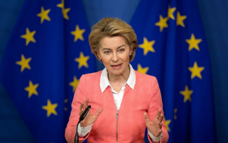 “100 milion doza në muaj”/ Von der Leyen: Në prill sasitë e vaksinave do të dyfishohen për Europën